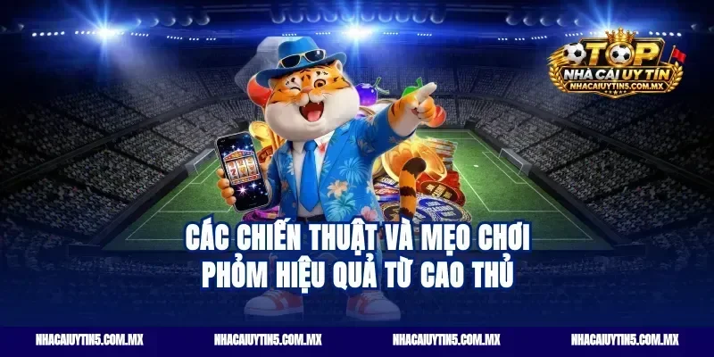 Các chiến thuật và mẹo chơi phỏm hiệu quả từ cao thủ